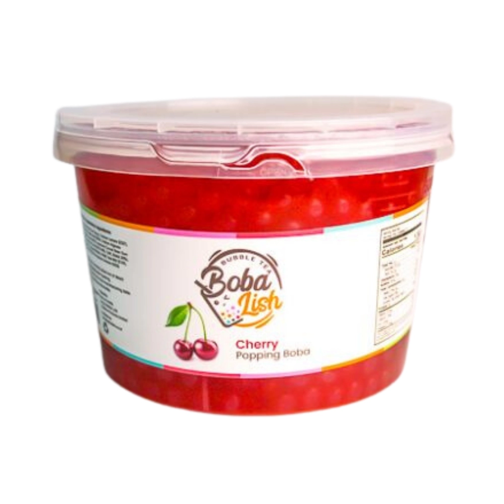 Bubble Tea by Boba Lish - Cherry Popping Juice Balls (2.1kg)