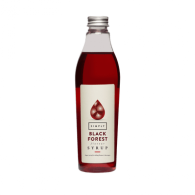 Syrup - Simply Black Forest Syrup (25cl) - Mini Bottle